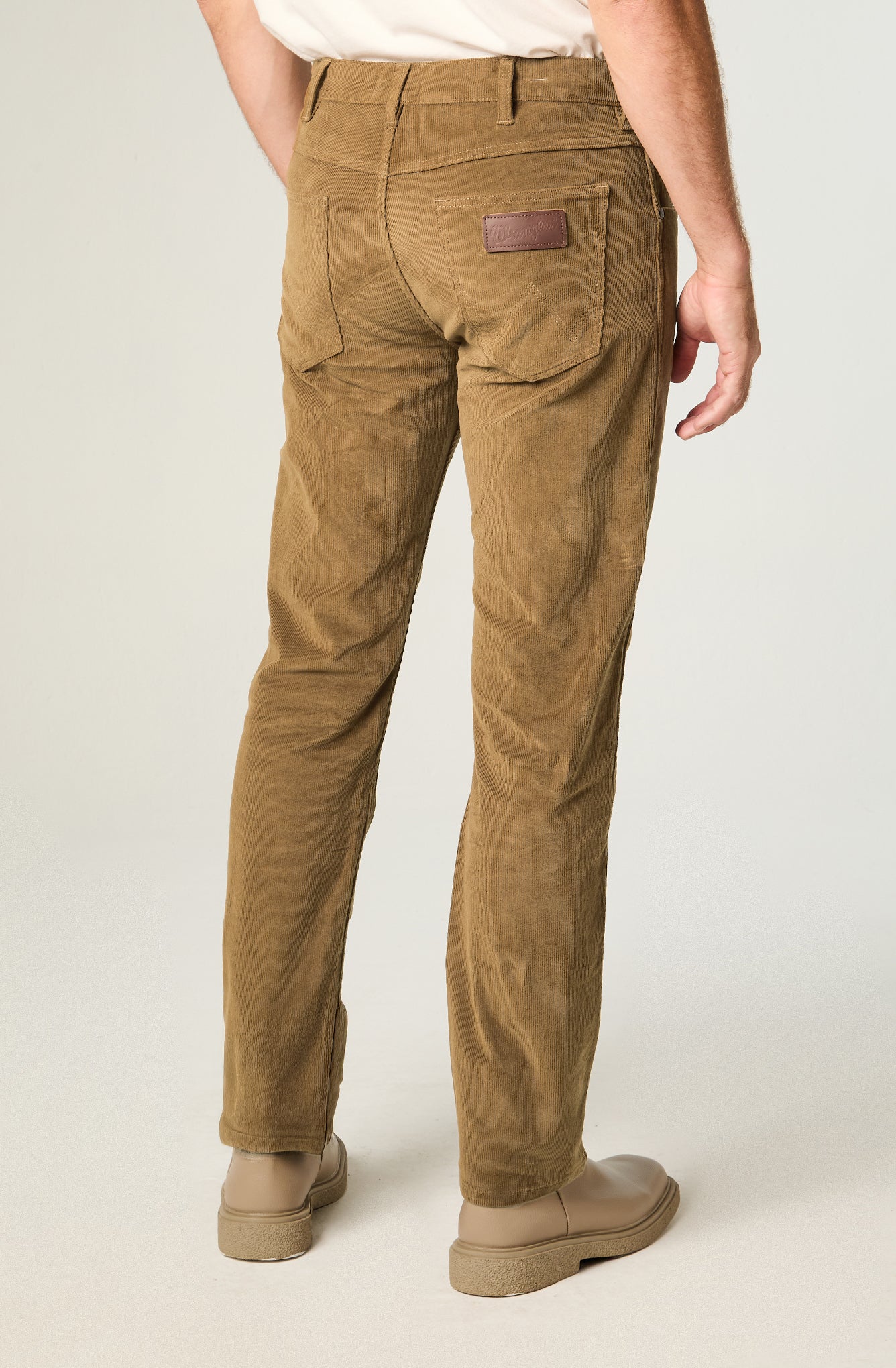 Pantalon Hombre Greensboro Cotelé Straight Beige
