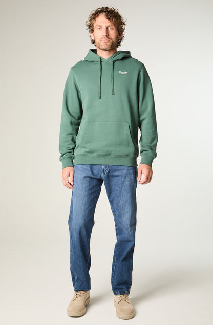 Polerón Hombre Hoodie Regular Verde