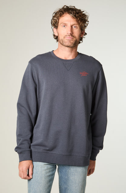 Polerón Hombre Crewneck Graphic Regular Gris