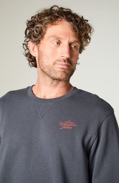 Polerón Hombre Crewneck Graphic Regular Gris