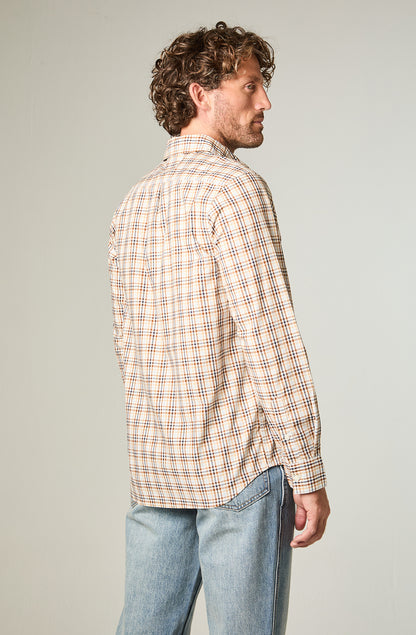 Camisa Hombre 1 Pocket Poplin Regular Blanco