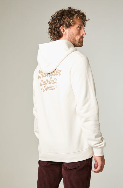 Polerón Hombre Hoodie Reg Regular Blanco