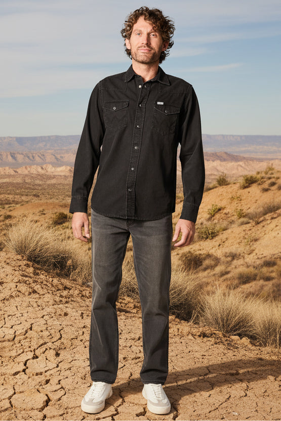 Jeans Hombre Texas Straight Gris