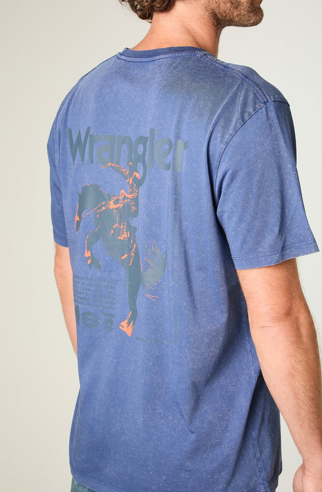 Polera Hombre Cowboy Tee Navy