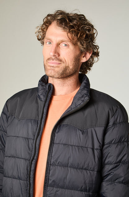 Chaqueta Hombre Packable Puffer Regular Negro