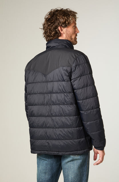 Chaqueta Hombre Packable Puffer Regular Negro