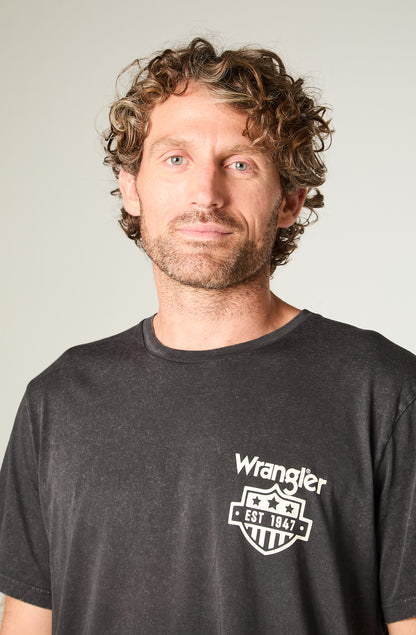 Polera Hombre Cowboy Tee Black