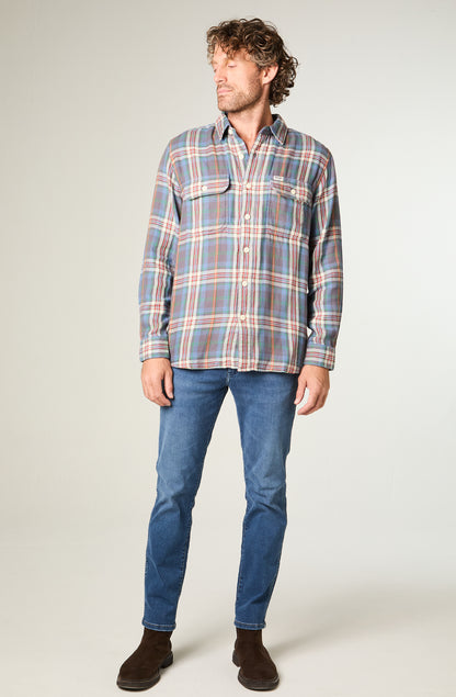 Jeans Hombre Larston Slim Tapered Fit Rough Rided