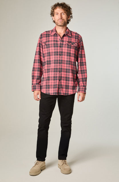 Camisa Hombre Campsite Shirt Cinnabar Plaid