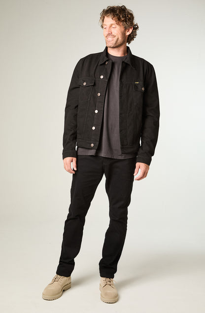 Chaqueta Hombre Trucker Black