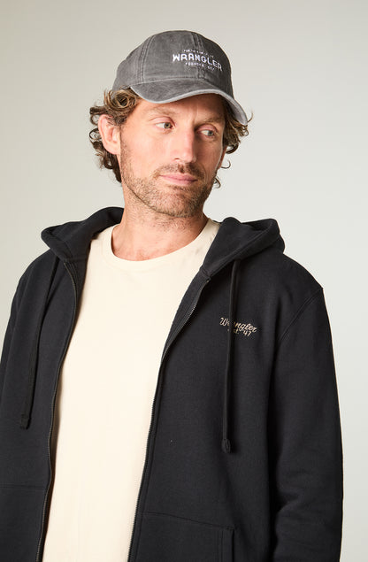 Polerón Hombre Hoodie Full Zipper Regular Negro