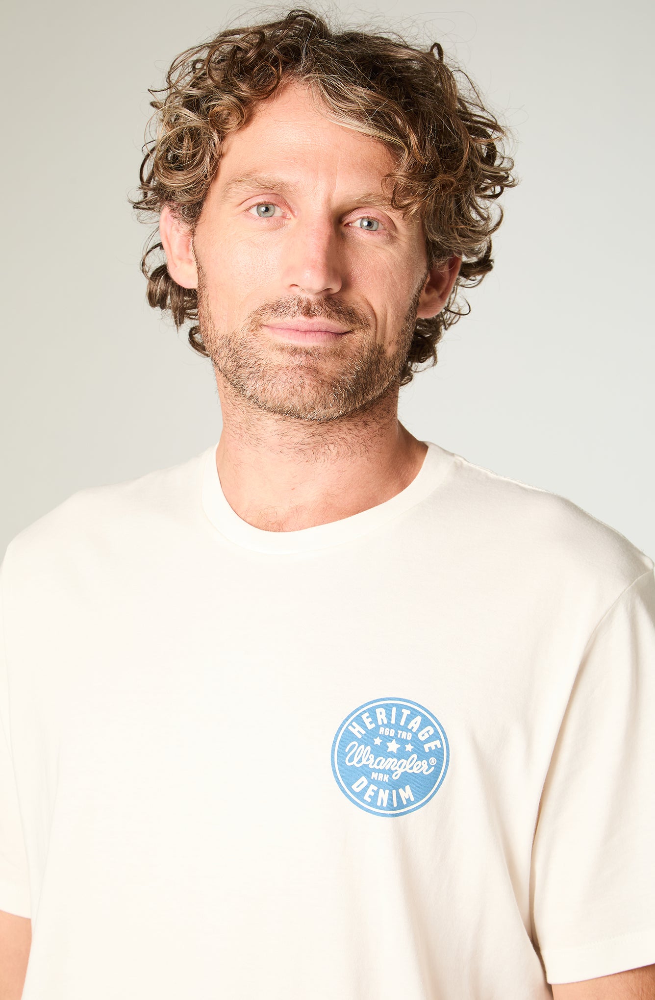 Polera Hombre Circle Tee White