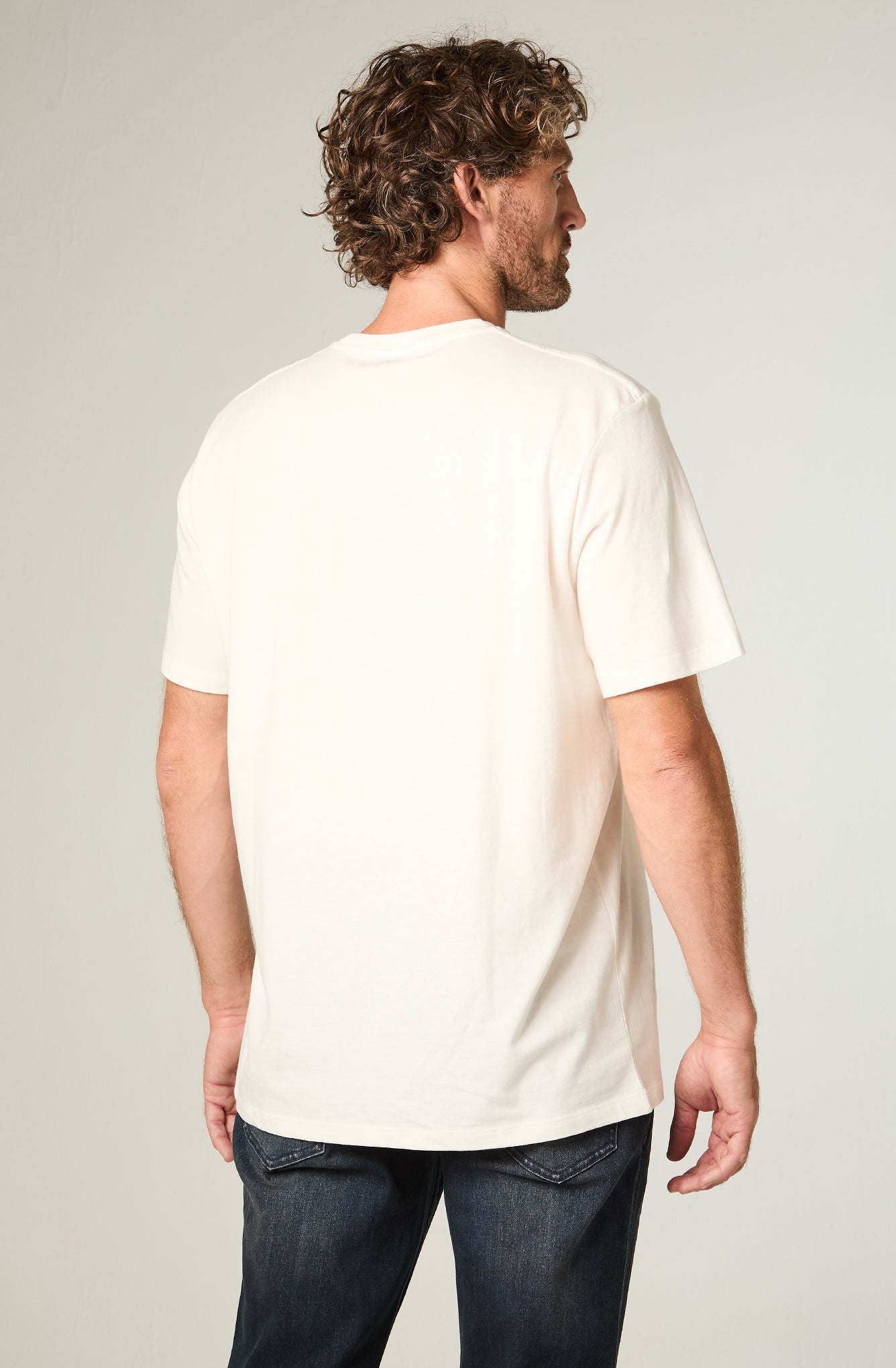 Polera Hombre Circle Tee White