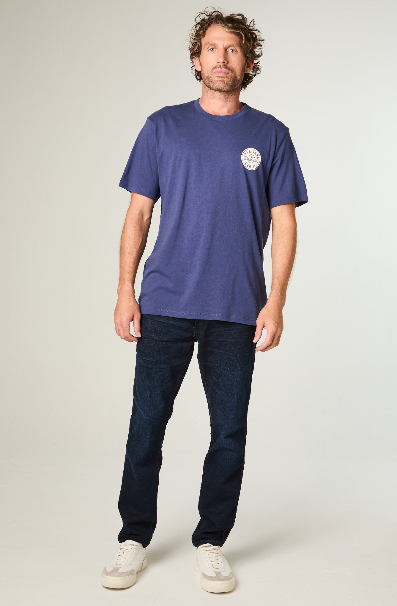 Polera Hombre Circle Tee Navy