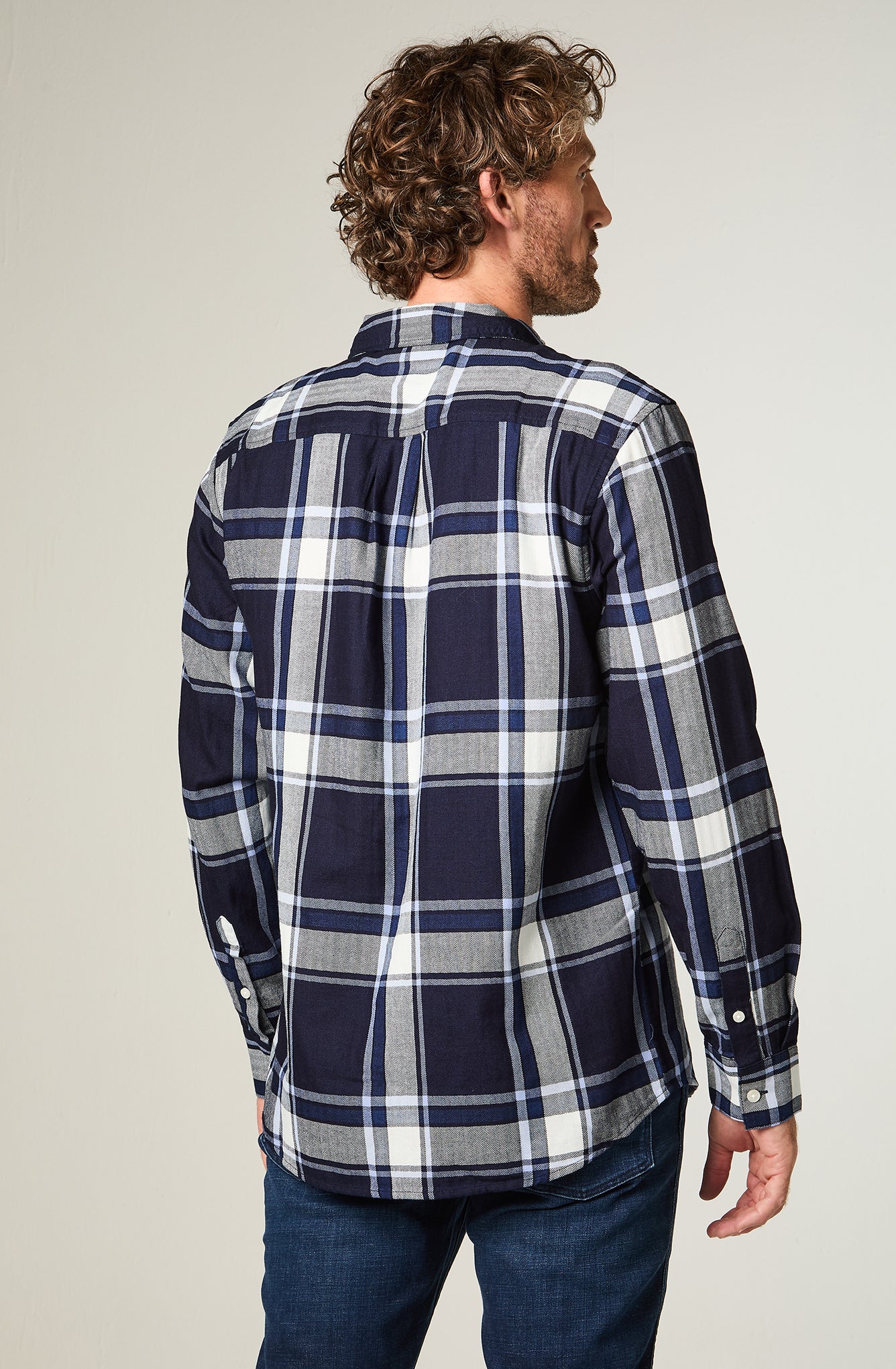 Camisa Hombre 1Pocket Indigo