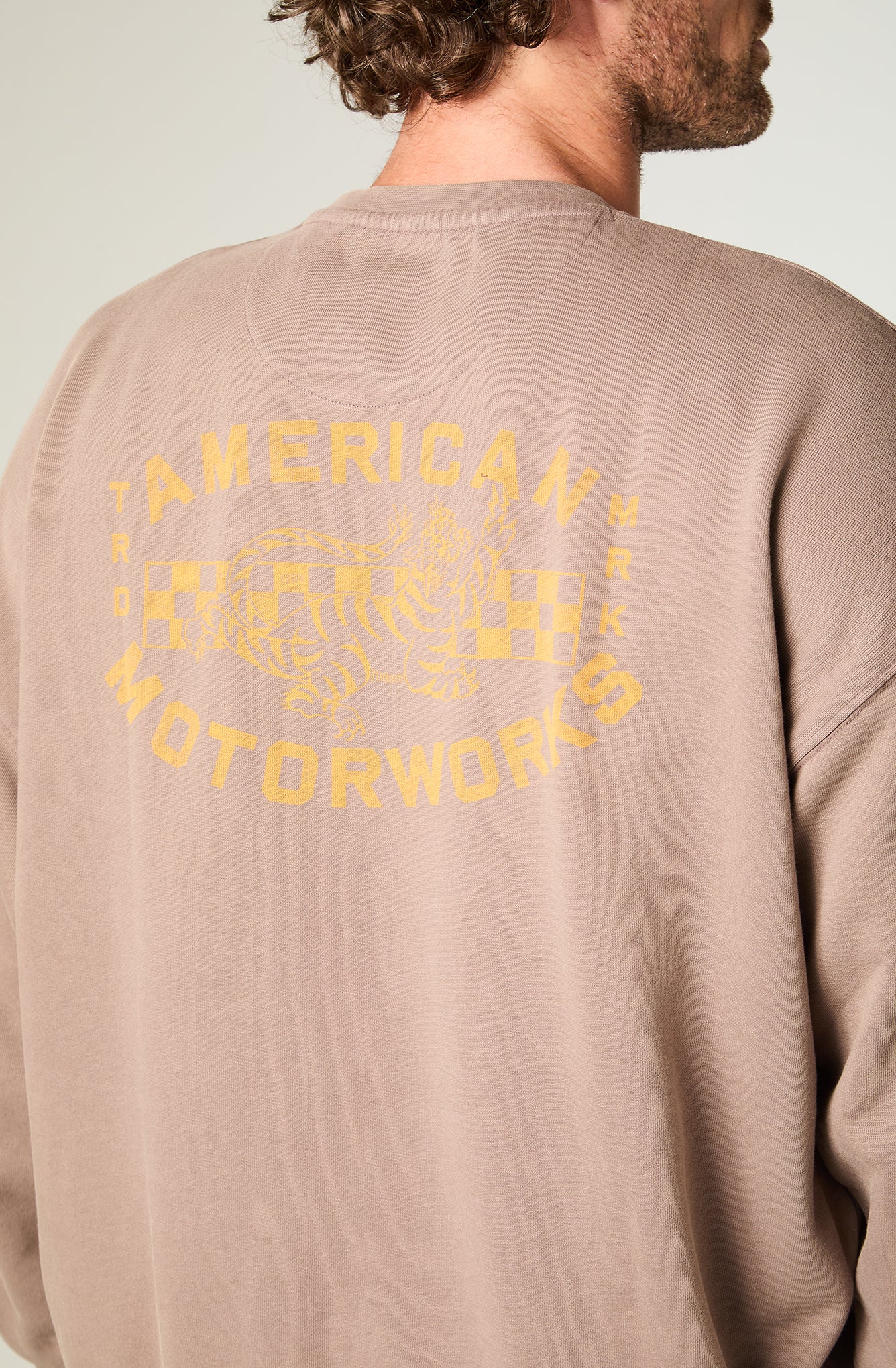 Polerón Hombre Crewneck Sweatshirt Iron