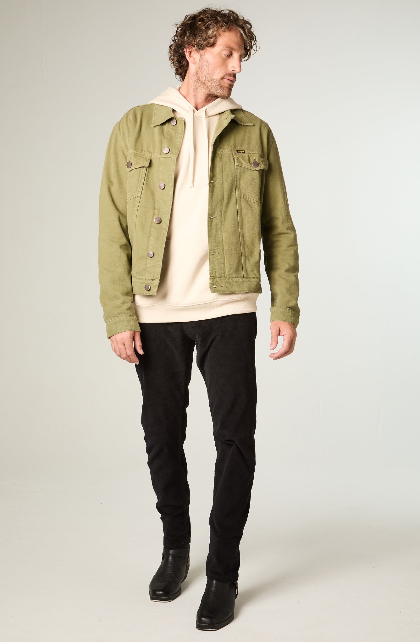 Pantalón de Cotelé Wrangler® Hombre negro