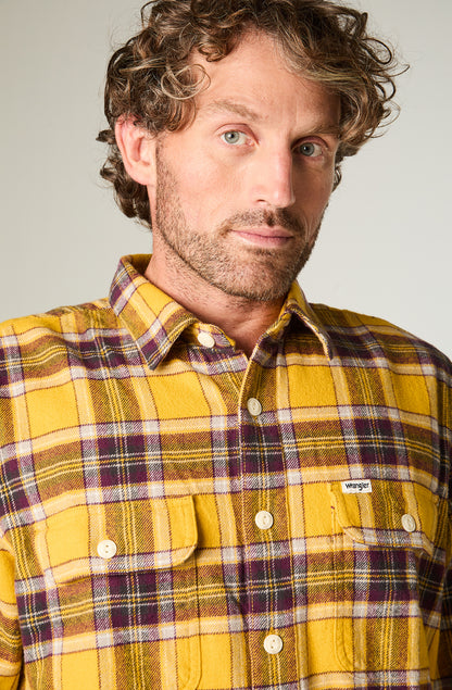 Camisa Hombre 2 Pkt Shirt Yellow