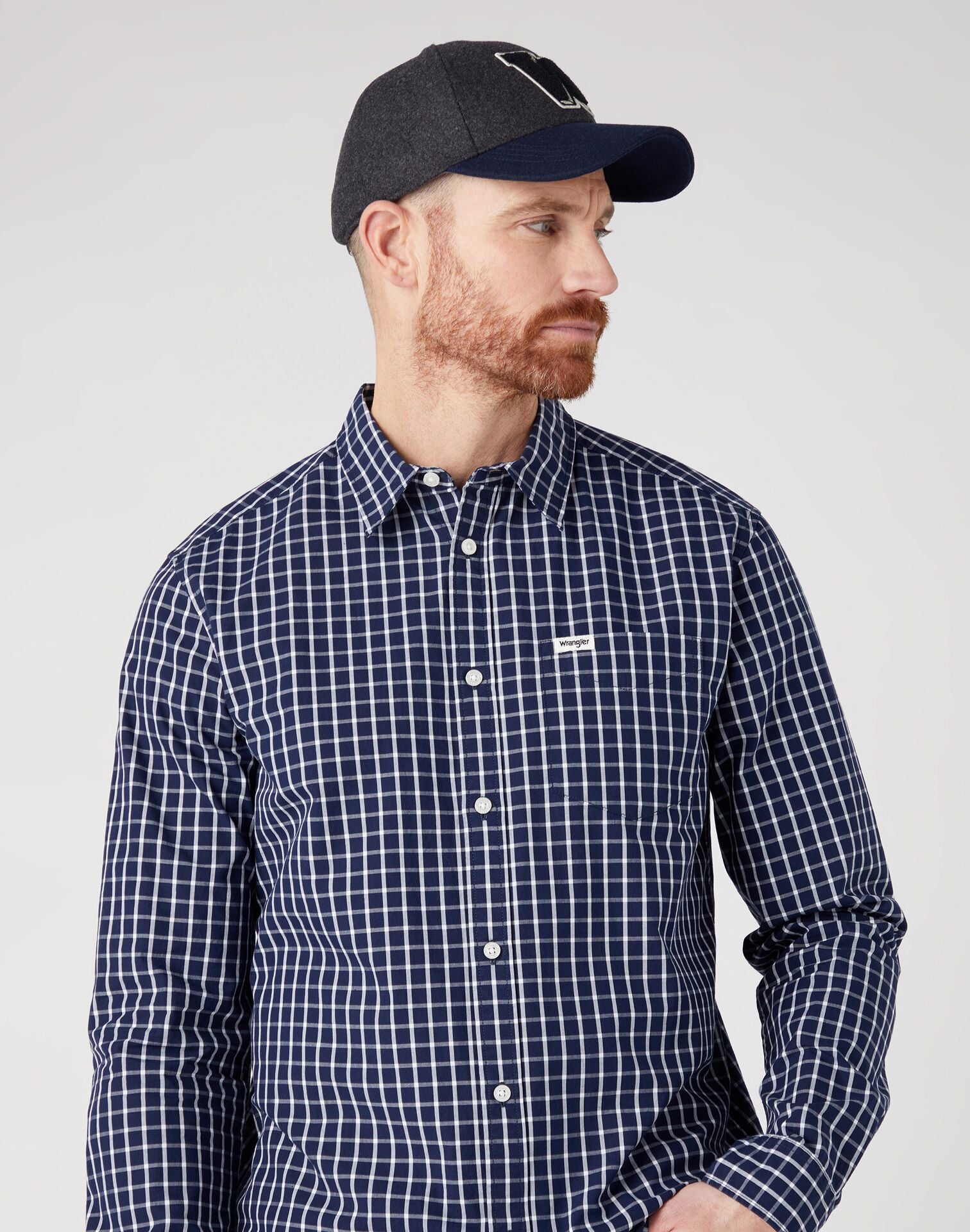 Jockey Hombre Wool Cap Dark Grey Melee