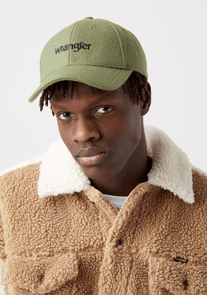Jockey Wool Logo Deep Lichen Green