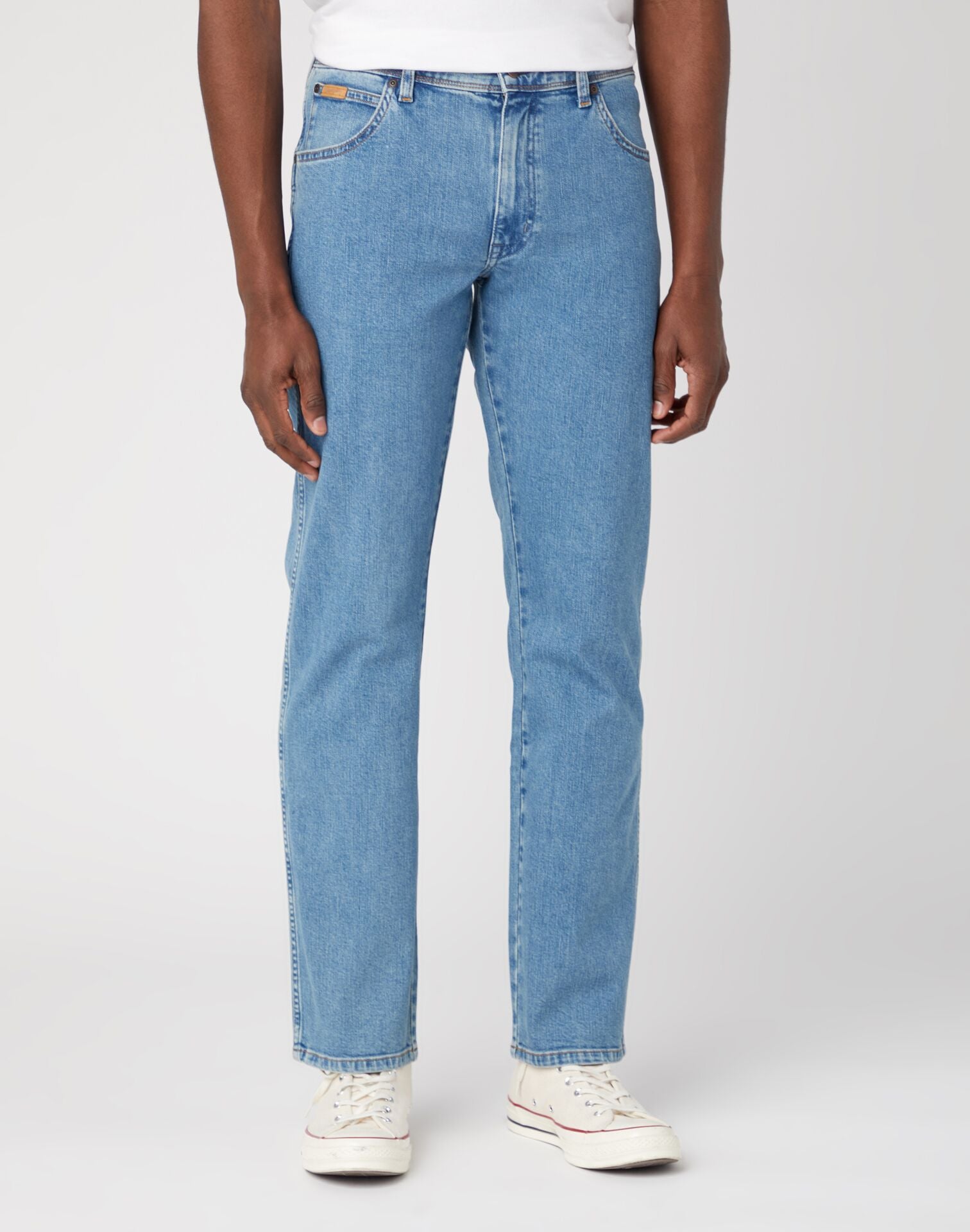 Jeans Hombre Tiro Alto Texas Regular Fit Wrango