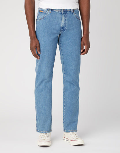 Jeans Hombre Tiro Alto Texas Regular Fit Wrango