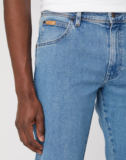 Jeans Hombre Tiro Alto Texas Regular Fit Wrango