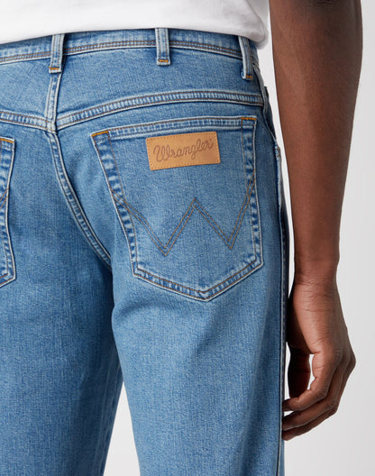 Jeans Hombre Tiro Alto Texas Regular Fit Wrango
