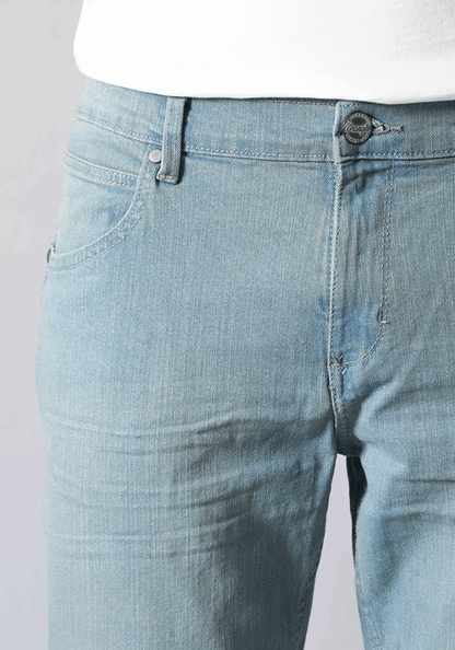 Jeans Greensboro Slim Straight Fit Silver Washed