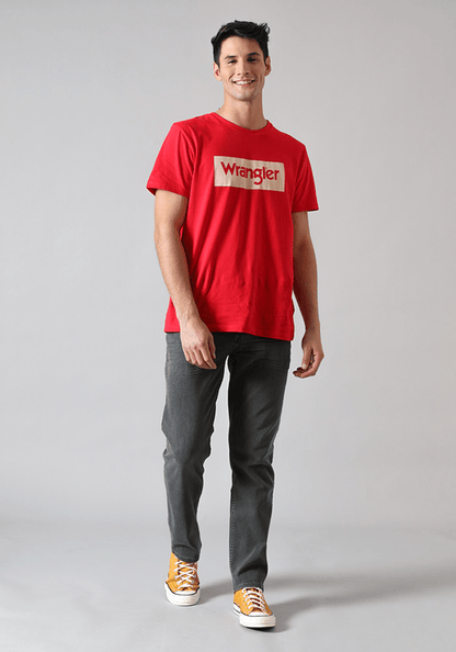 Jeans Hombre Greensboro Slim Straight Fit Black Grey