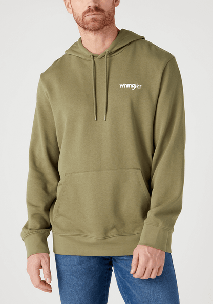 Polerón Hombre Logo Hoodie Deep Lichen Green