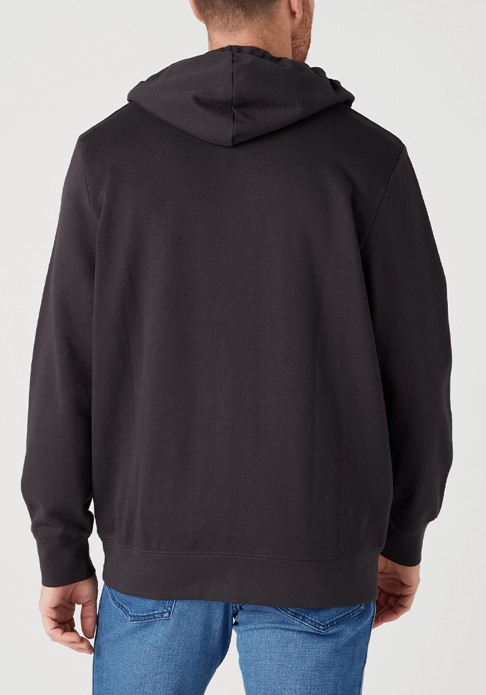 Polerón Hombre Logo Hoodie Faded Black