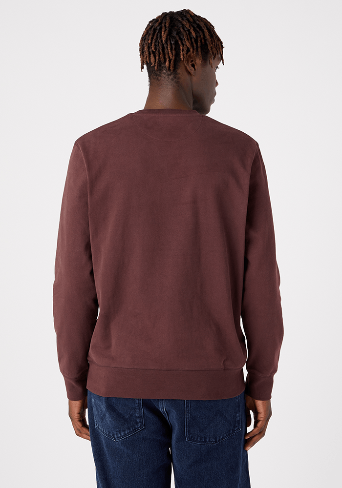 Polerón Seasonal Crew Aubergine