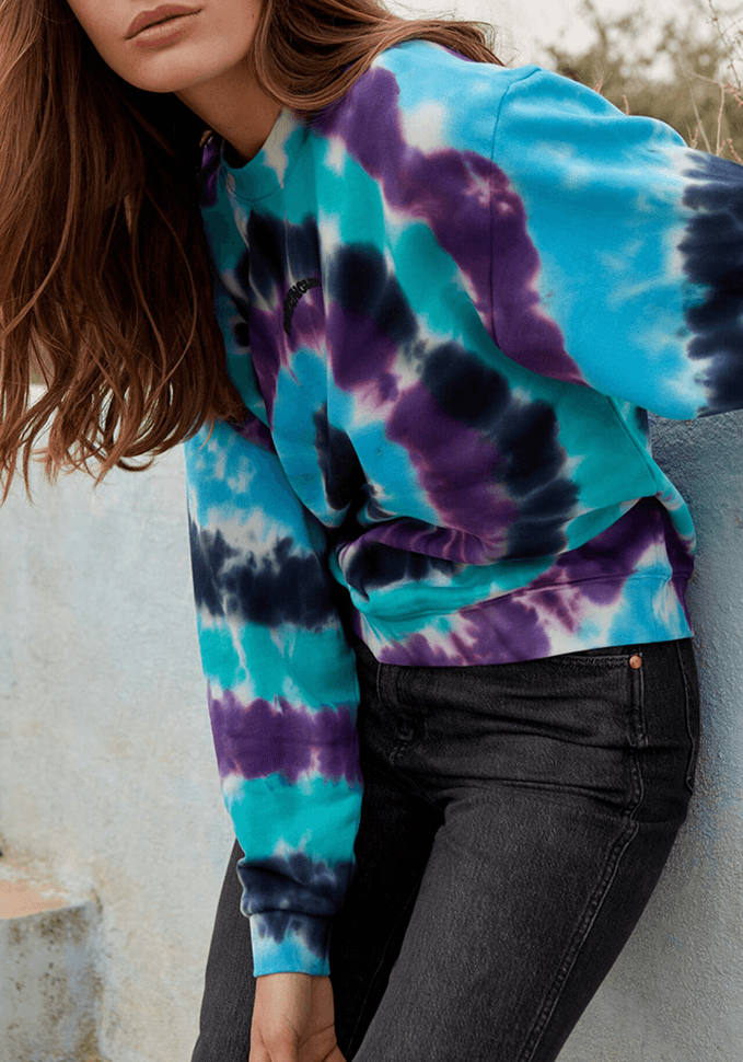 Polerón Mujer Retro Sweatshirt Aquarius