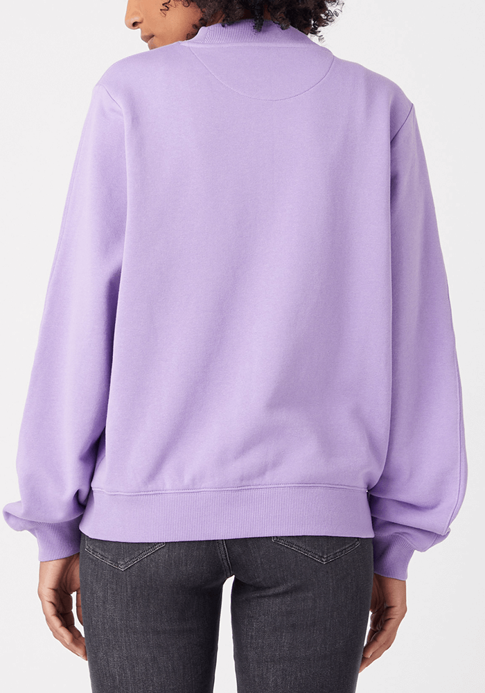 Polerón Mujer Crew Bougainville Purple
