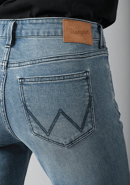 Jeans Mujer Bootcut Fit We Care Gold Star