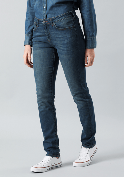 Jeans Mujer Slim Fit Vintage Ink