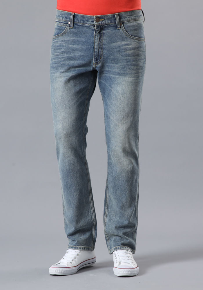 Jeans Greensboro Regular Straight Fit Silver Strong