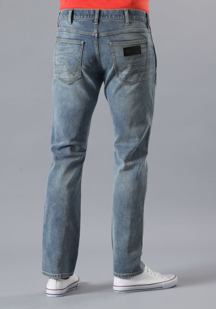 Jeans Greensboro Regular Straight Fit Silver Strong