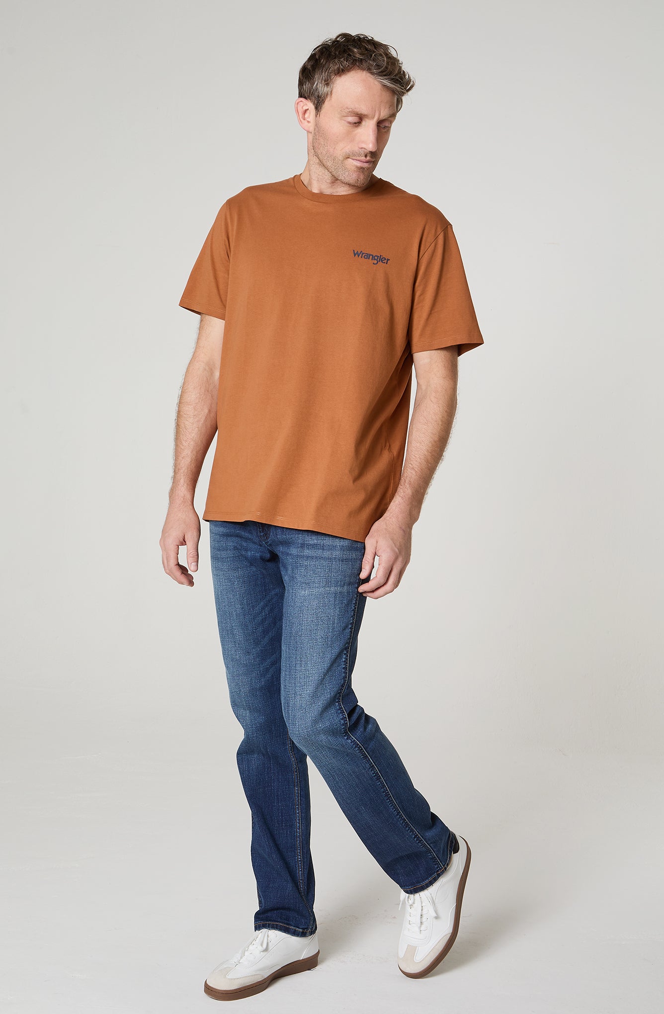 Jeans Hombre Greensboro Regular Straight Azul Medio