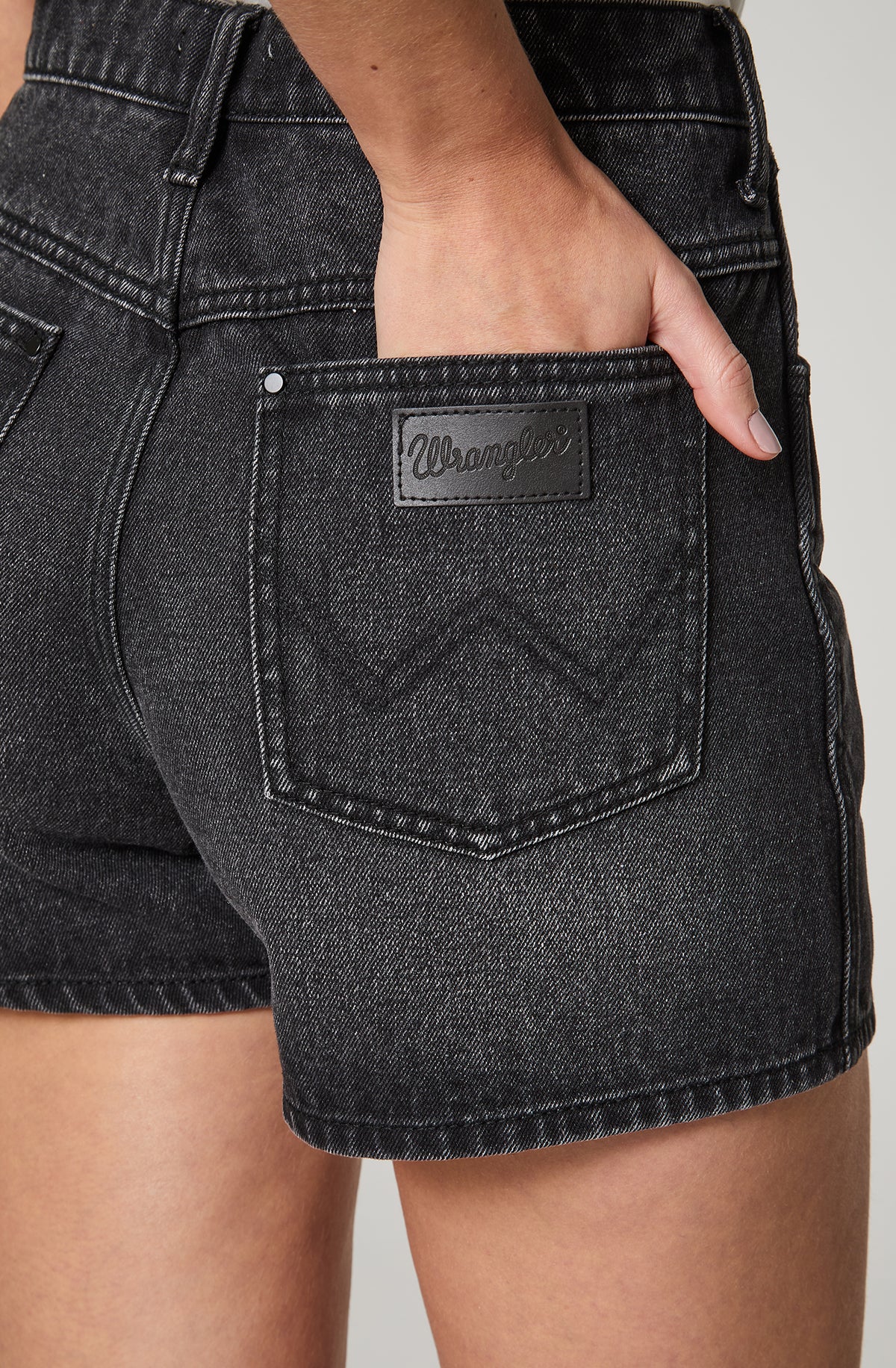 Short Mujer Cowboy Regular Fit Negro