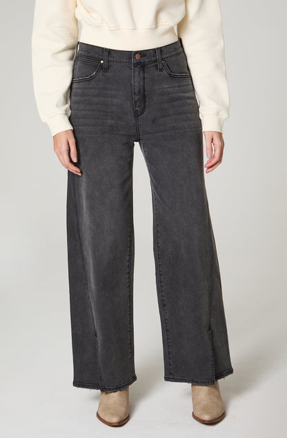 Jeans Mujer Loose Spat Relaxed Fit 100% Cotton Negro