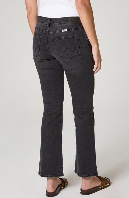 Jeans Mujer Boot Cut Negro