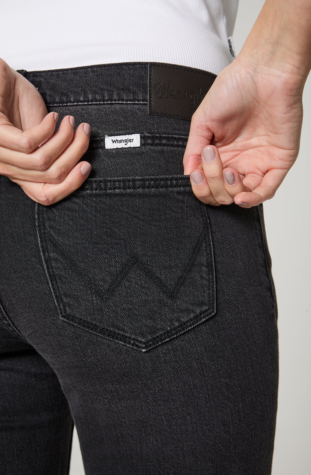 Jeans Mujer Boot Cut Negro