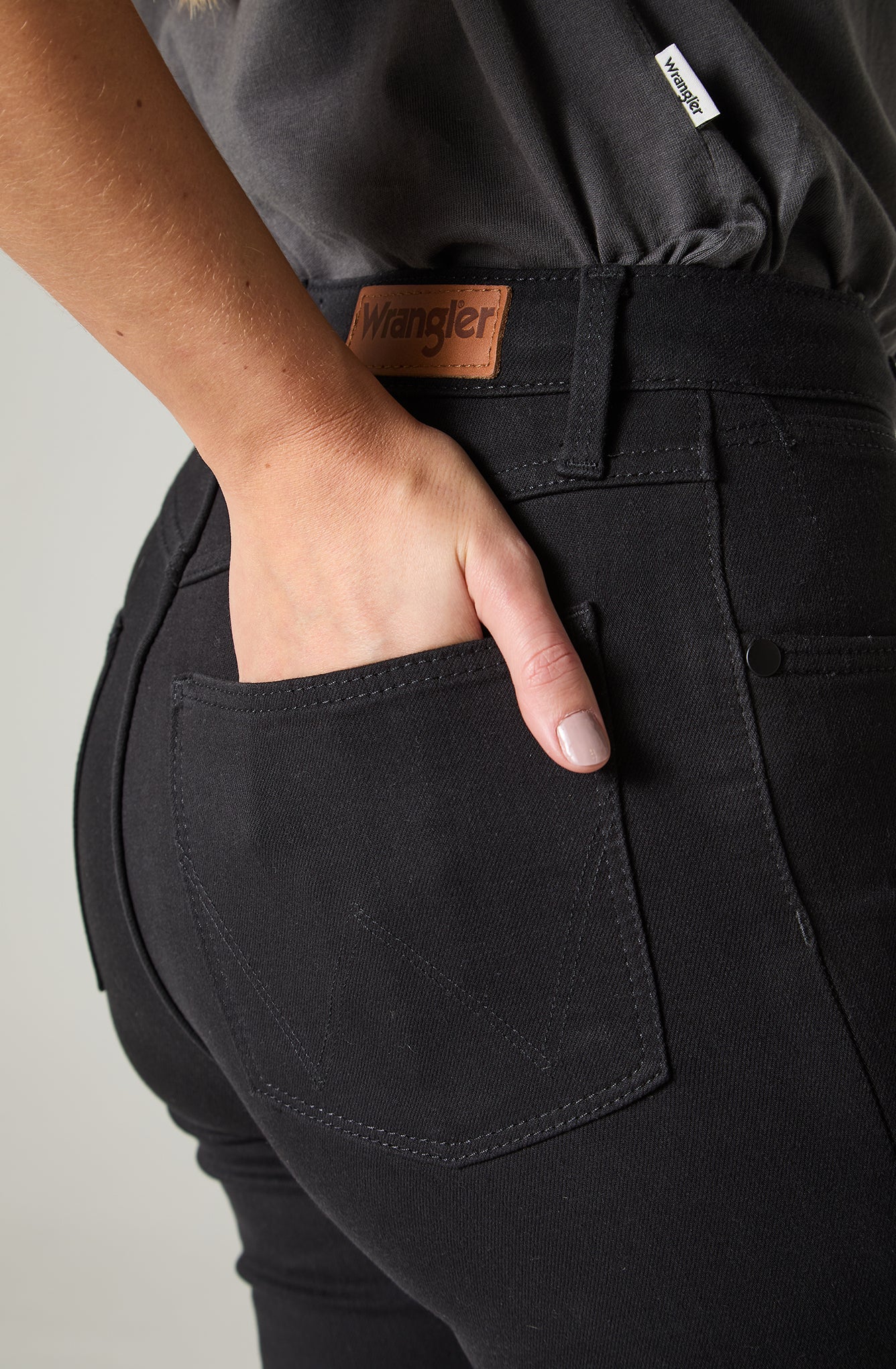 Jeans Mujer Skinny Fit Black 1