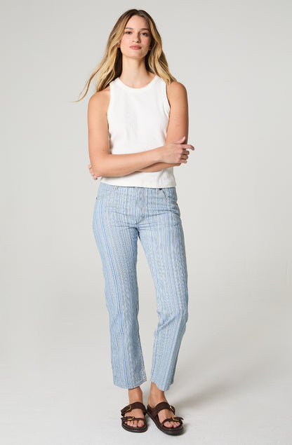 Jeans Mujer Sunset Pinstripe