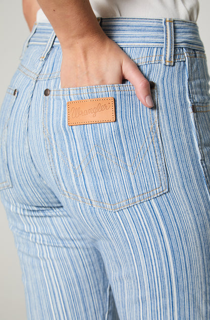 Jeans Mujer Sunset Pinstripe