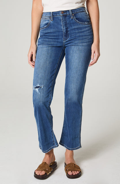 Jeans Mujer Tiro Alto Wild West Straight Fit