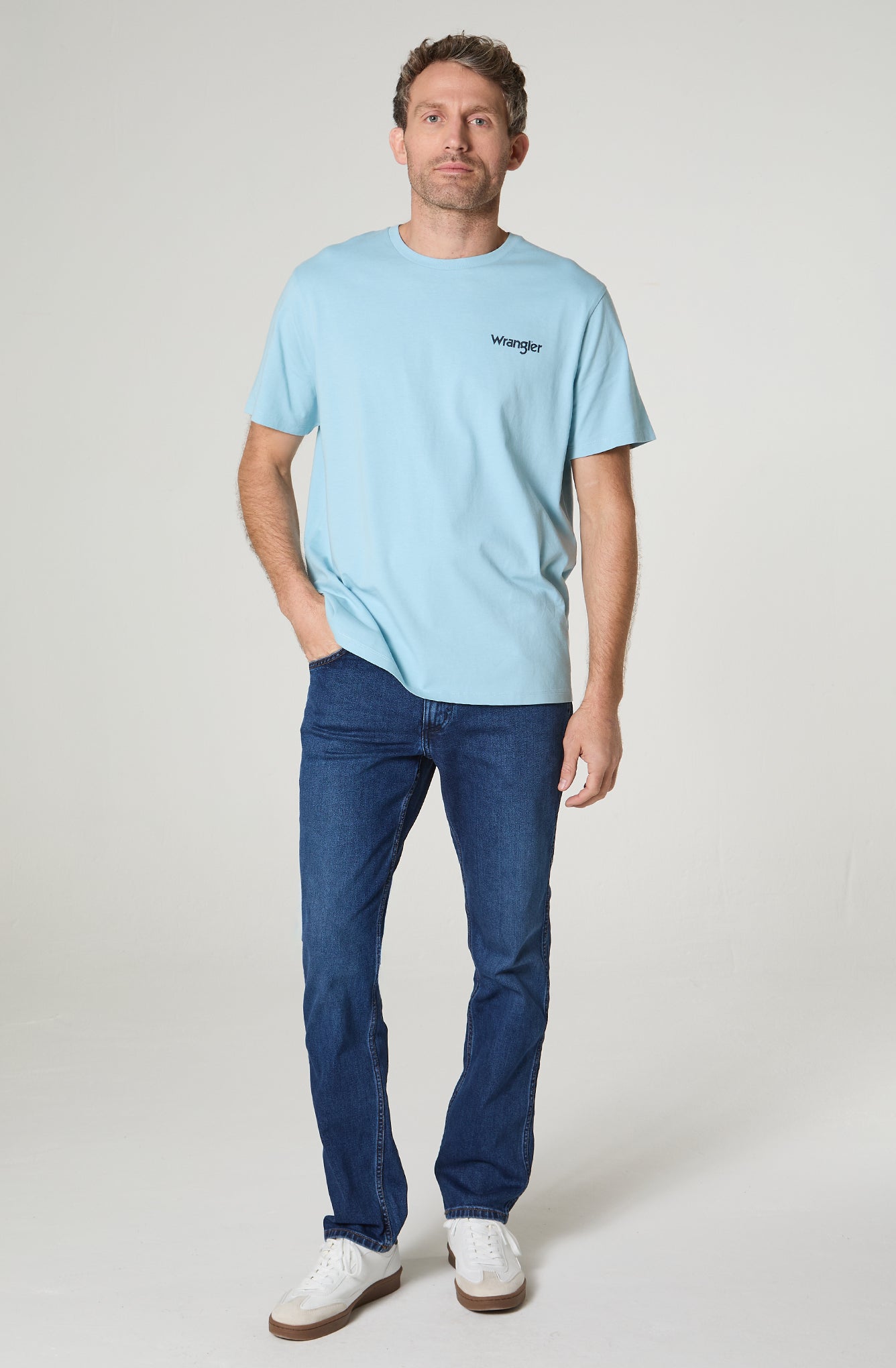Jeans Greensboro Regular Straight Fit Medium Stone