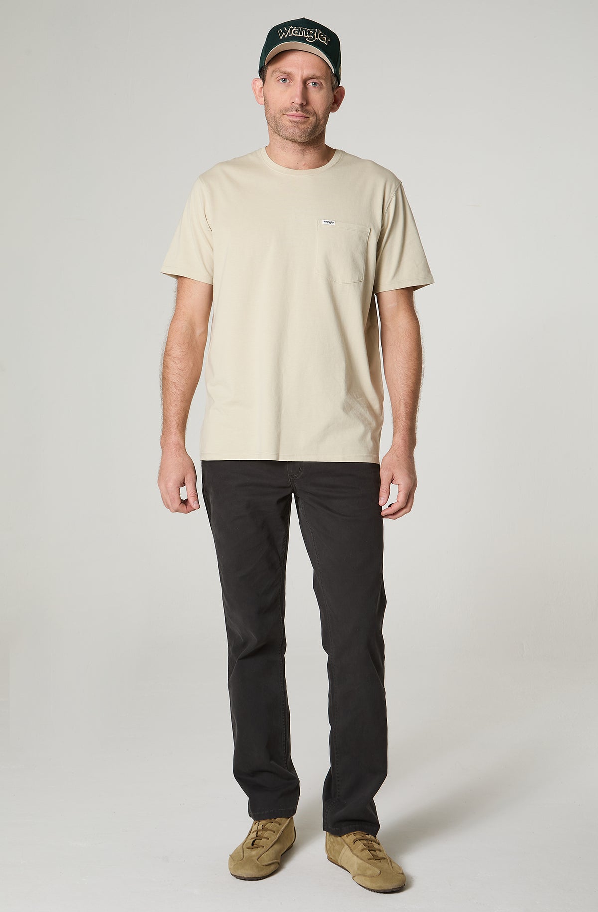 Pantalón Hombre Greensboro Twill Black Faded